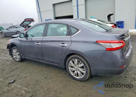 2014 Nissan Sentra S из США, поврежденный, VIN 3N1AB7AP7EY289302